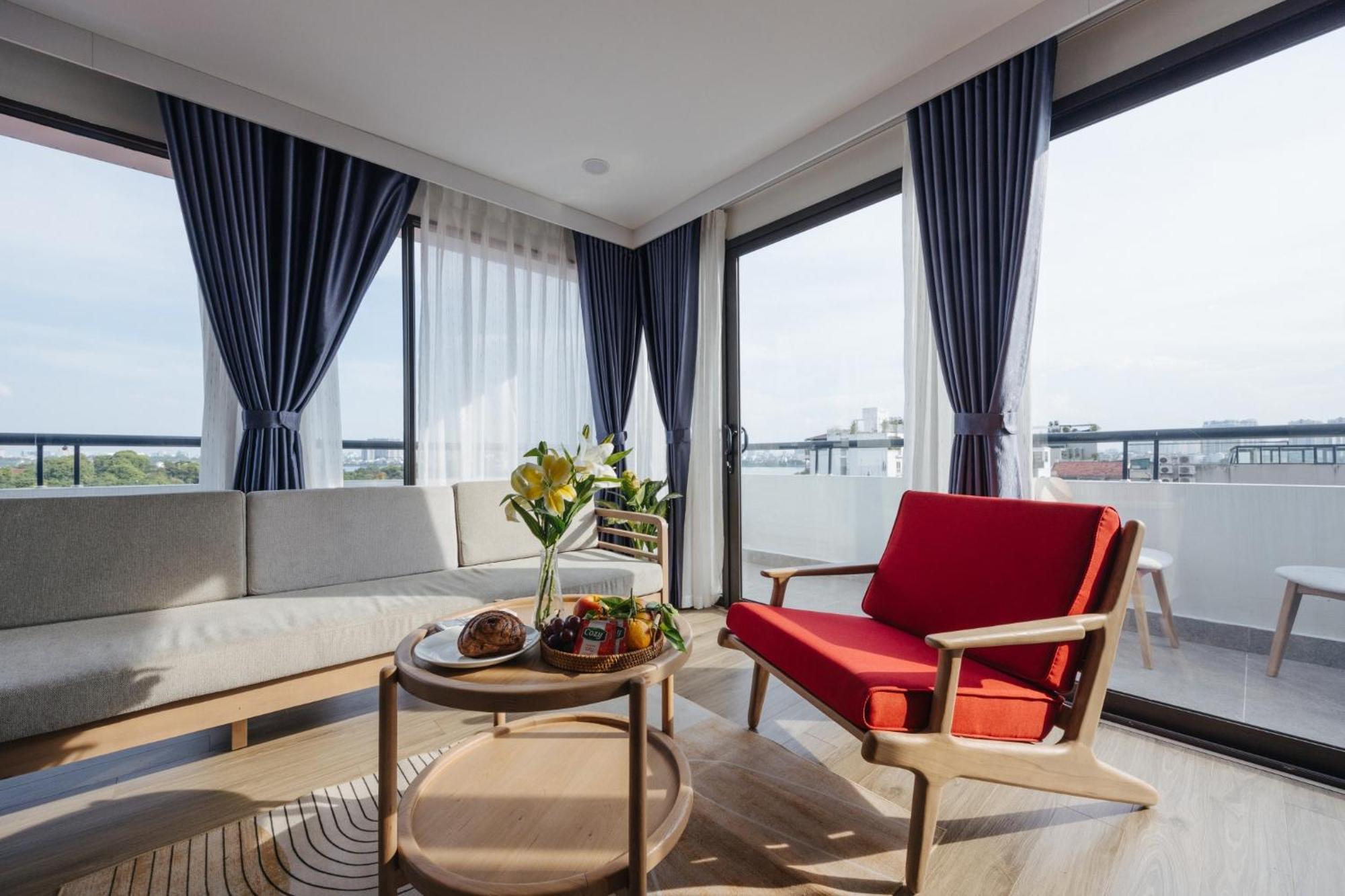 ハノイ市Label6 Coliving Quang Khanhアパートメント エクステリア 写真