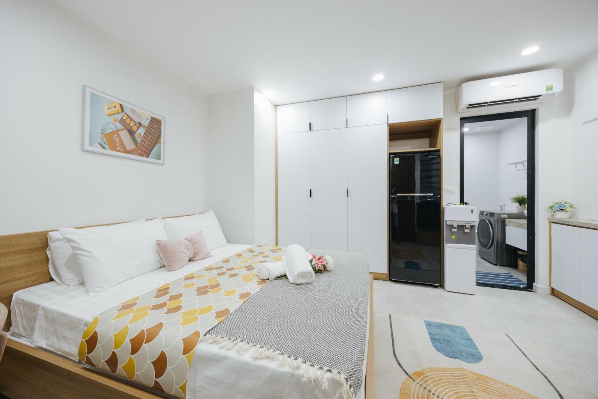 ハノイ市Label6 Coliving Quang Khanhアパートメント エクステリア 写真